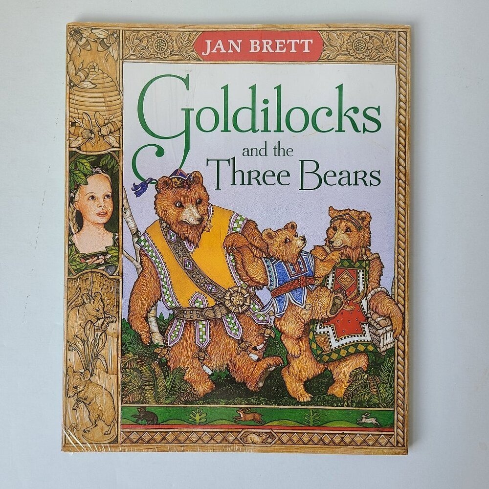 5/$15 NIP Kids Book Jan Brett Goldilocks Imagination Library Picture Sealed
